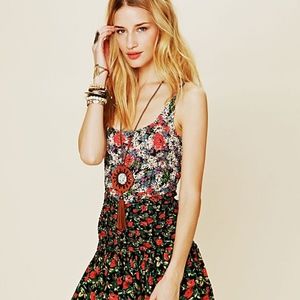 Free People English Garden Mini Dress